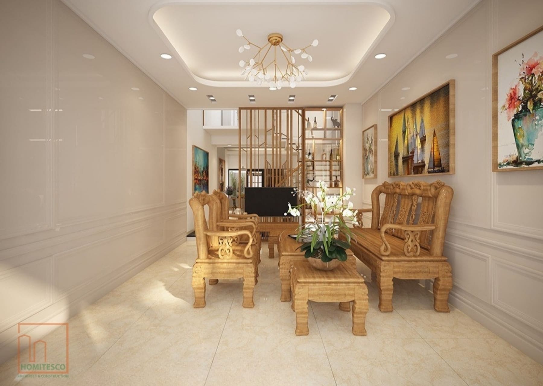 Thi Công Nhà Chị Hương Quận 3 Đà Nẵng