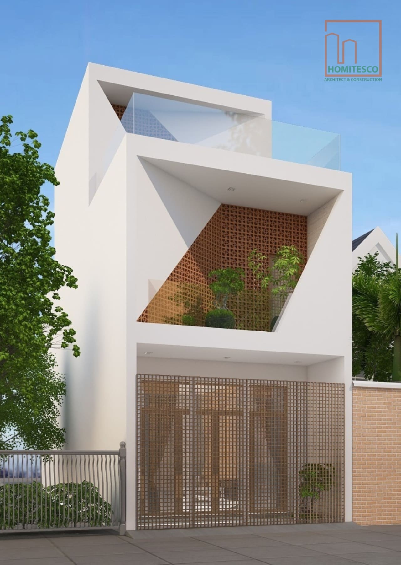 Thiết kế nhà tầng Hòa Cường Đà Nẵng