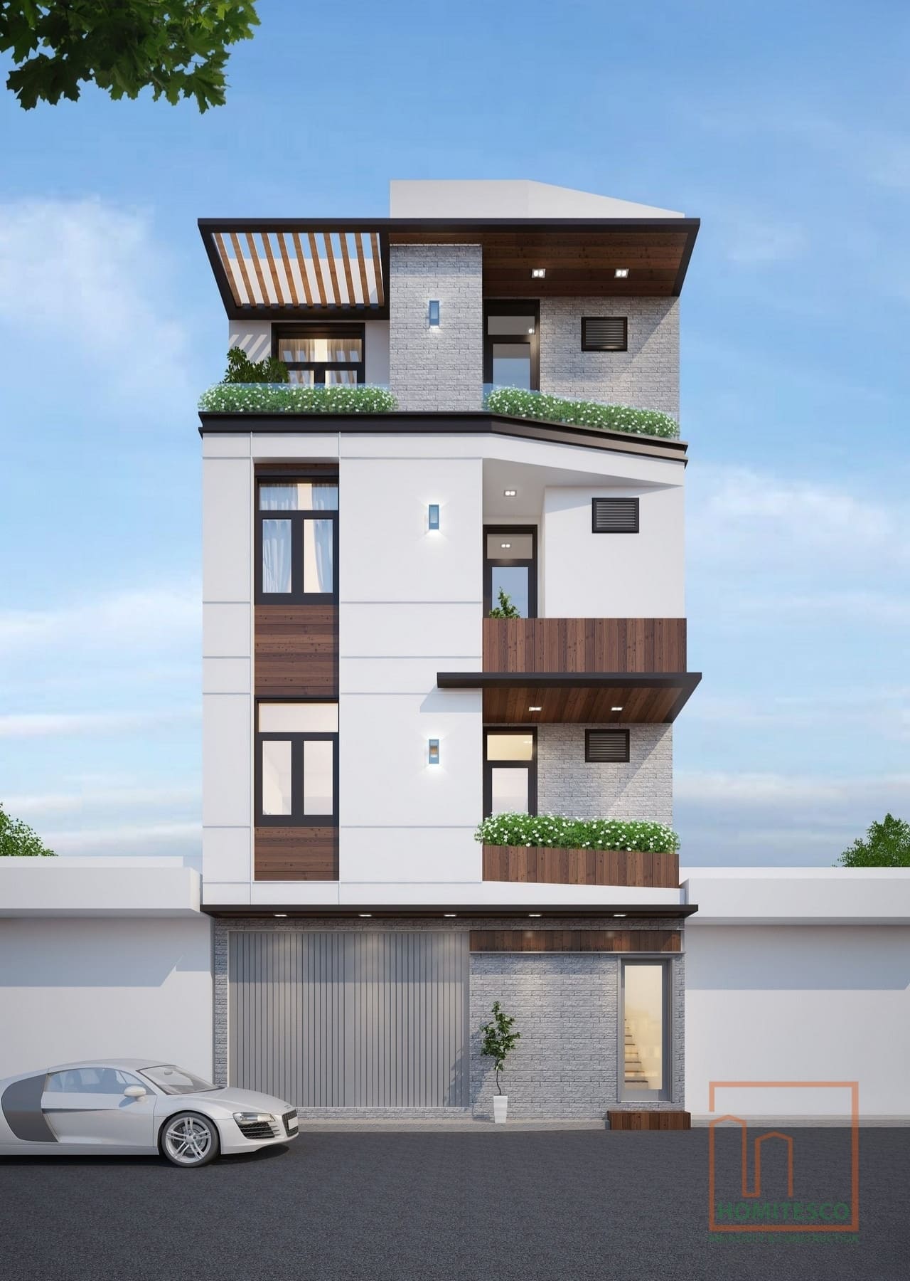 Thiết kế nhà phố đẹp Sơn Trà Đà Nẵng